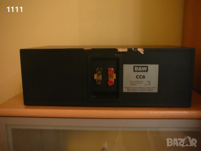 B&W CC 6, снимка 5 - Ресийвъри, усилватели, смесителни пултове - 54230762