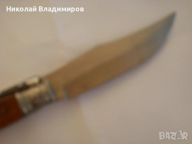 Нож стар голям оригинален Навахо Navaja джобен нож джобно ножче, снимка 12 - Ножове - 55215111