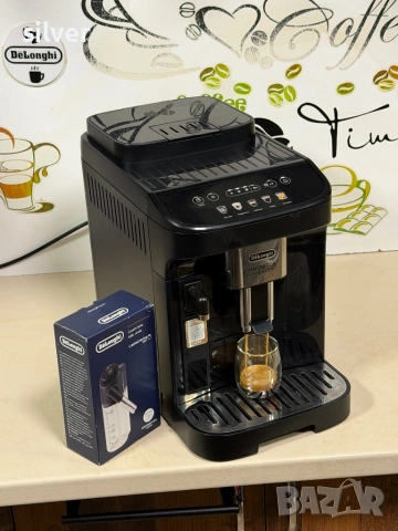Кафемашина кафе автомат delonghi magnifica evo с гаранция, снимка 8 - Кафемашини - 54842692