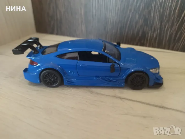 Метална количка Mercedes-AMG C 63 DTM !!!, снимка 4 - Колекции - 55313580
