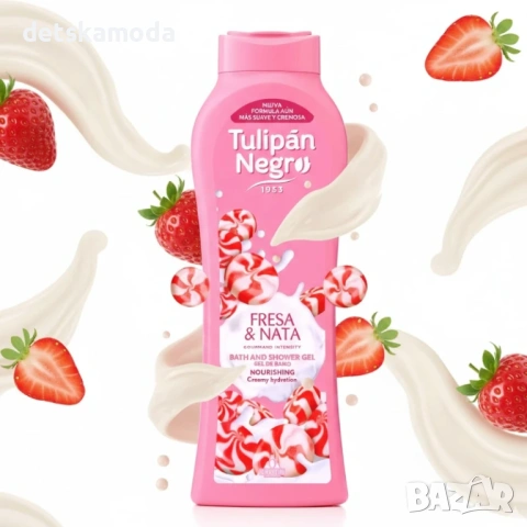 Огромни душ гелове Tulipan внос Испания 650мл, снимка 6 - Козметика за тяло - 54243674