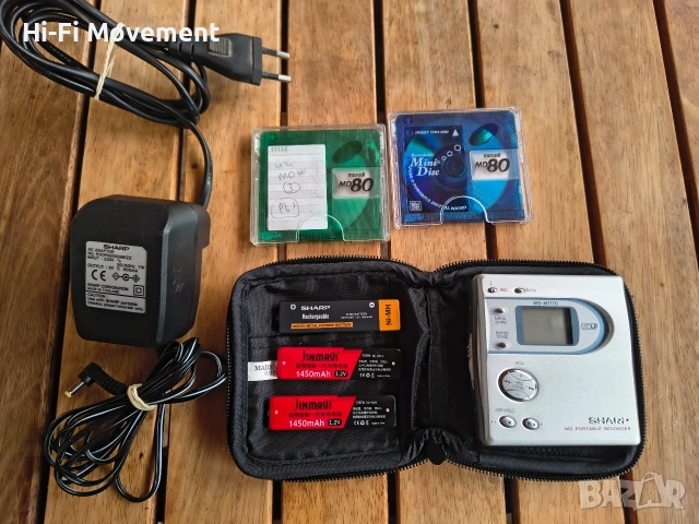 Минидиск player SHARP MD-MT170 portable recorder, снимка 11 - Аудиосистеми - 54377285