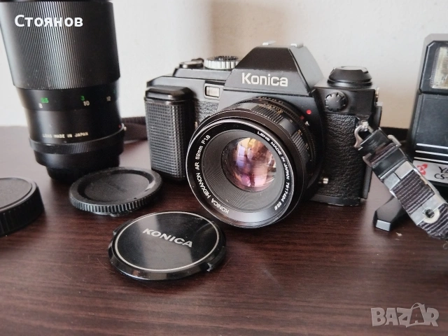 Камера Konica FS-1 Japan, снимка 8 - Фотоапарати - 54413960