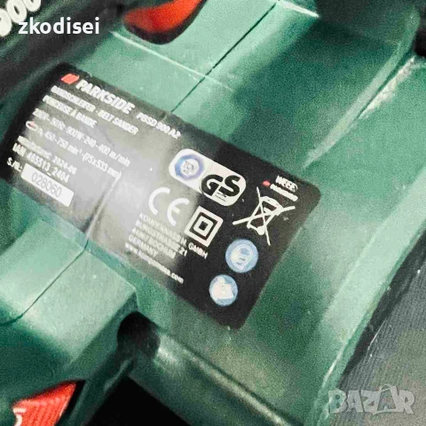 Лентов шлайф PARKSIDE PBSD 900 A2, снимка 3 - Шлайфмашини - 55112220