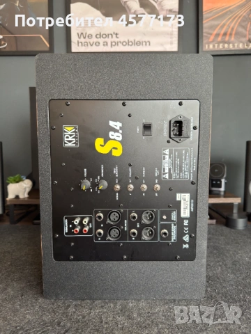 KRK S8.4 студиен субуфер, снимка 2 - Тонколони - 54800259