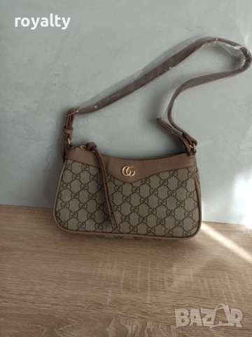 Gucci Нова Дамска Кожена Чанта Гучи Различни Цветове , снимка 2 - Чанти - 54717414