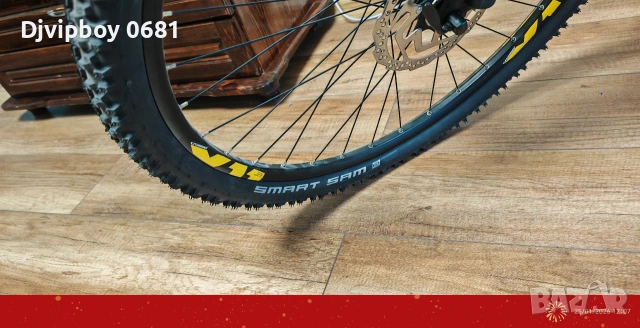 Велосипед със скорости Cross - GRX 9 HDB, 29" , черен/жълт, снимка 6 - Велосипеди - 53958794