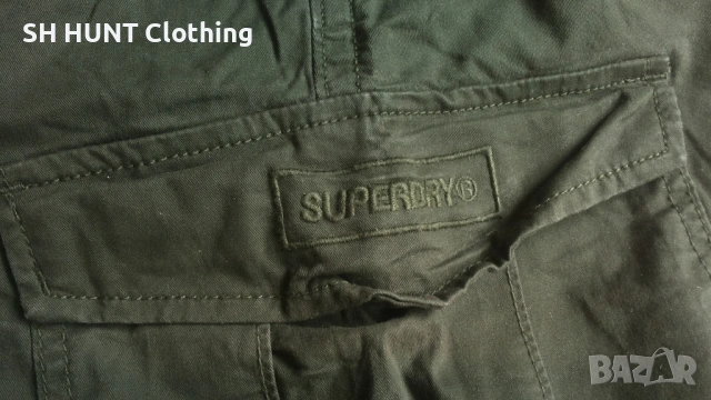 SUPERDRY Stretch Cargo Pant размер S / M еластичен карго панталон - 2462, снимка 5 - Панталони - 54160615