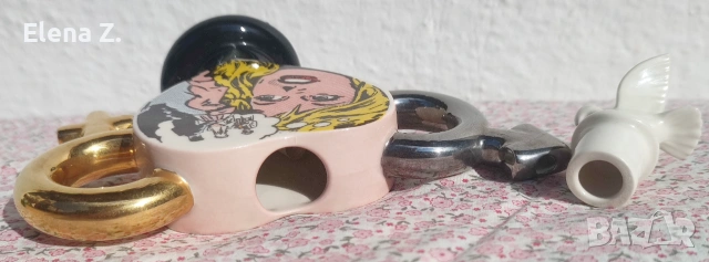 Рядък чайник Valentine Heart, Pop Art на Paul Cardew, снимка 10 - Декорация за дома - 55247657