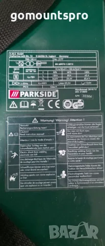 инверторен електрожен parkside, снимка 2 - Други инструменти - 55398350
