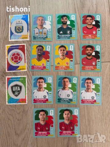 стикери panini fifa world cup 2026, снимка 2 - Колекции - 54726923