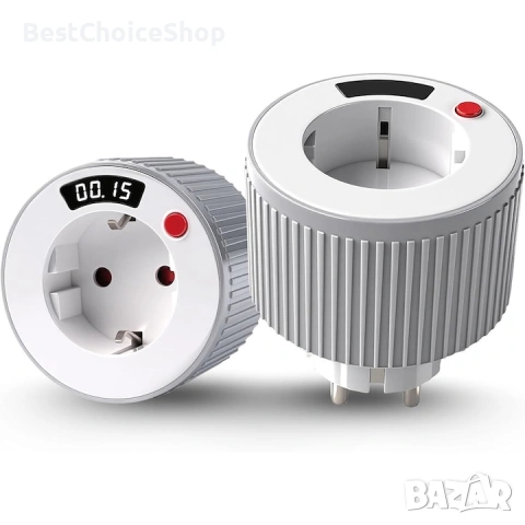 интелигентен таймер за обратно броене, до 24 часа,с цифров LED дисплей, 3680W, 230V, 16А