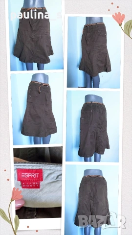Четири броя / Маркова пола с волан H&M, Esprit, Ofelia и Italian , снимка 14 - Поли - 28635526