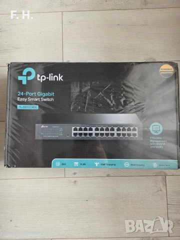Нов TP-Link TL-SG1024DE – 24-портов Gigabit Smart Switch (запечатан)