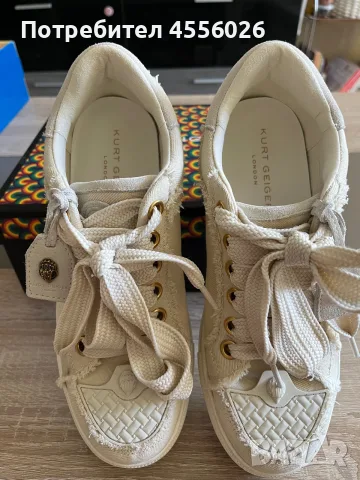Продавам оригинални дамски маратонки Kurt Geiger 41 номер, снимка 3 - Маратонки - 55677999