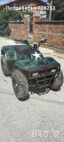 Kawasaki klf 300 4x4 АТВ Бързи и Бавни Без документи Внос, снимка 7 - Мотоциклети и мототехника - 55239653