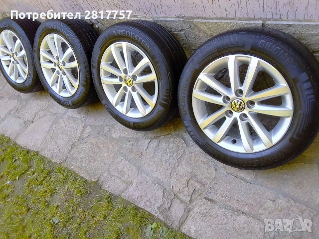 14цола 5х100мм алуминиеви джанти , снимка 3 - Гуми и джанти - 54973733