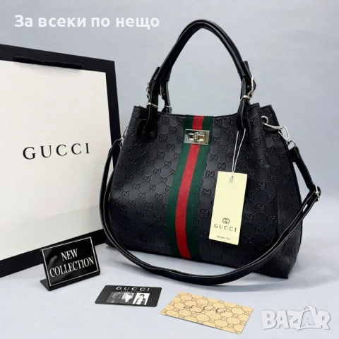 Gucci Дамска Чанта Гучи - Различни Цветове Код SK1432, снимка 4 - Чанти - 54453383
