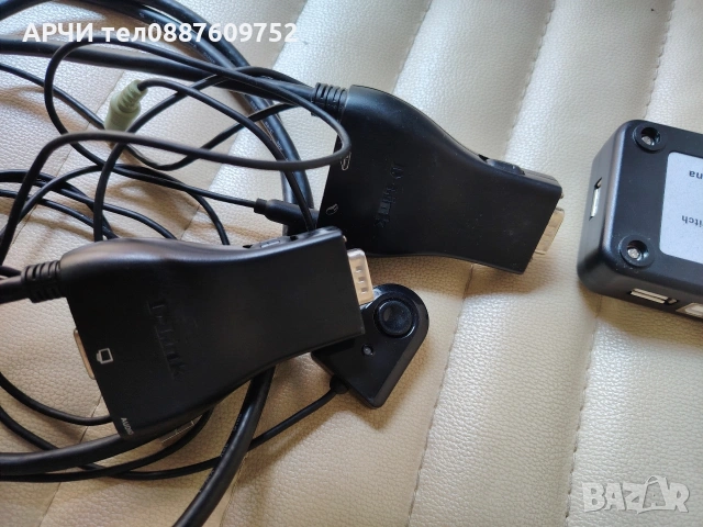 Kvm суич d-link kvm-222 - d-link 2port kvm usb+audio • Computer Connectors Keyboard & Mouse: 2 x USB, снимка 4 - Принтери, копири, скенери - 55043573