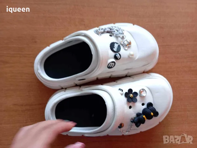 Нови чехли тип Crocs, снимка 5 - Чехли - 55510993