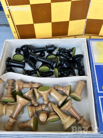 СТАР ШАХ ОТ СОЦА БЪЛГАРСКО ПРОИЗВОДСТВО, снимка 2 - Шах и табла - 54119325