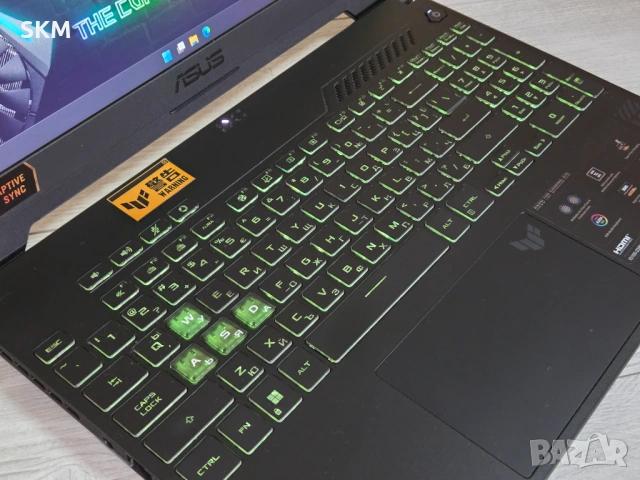 Ryzen™ 7 | RTX 4050| 512GB |IPS 144Hz| 16RAM лаптоп asus tuf и laptop gaming гейминг асус туф, снимка 3 - Лаптопи за игри - 54535911