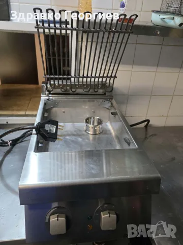 професионална скара ZANUSSI, снимка 4 - Обзавеждане на кухня - 55606067