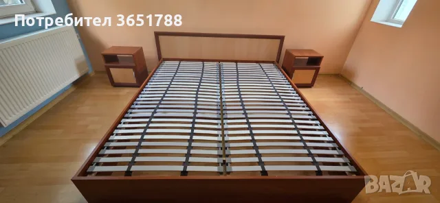 комплект спалня с матраци и топматрак, снимка 6 - Спални и легла - 55395109