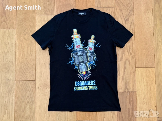 Тениска Dsquared Sparking Twins