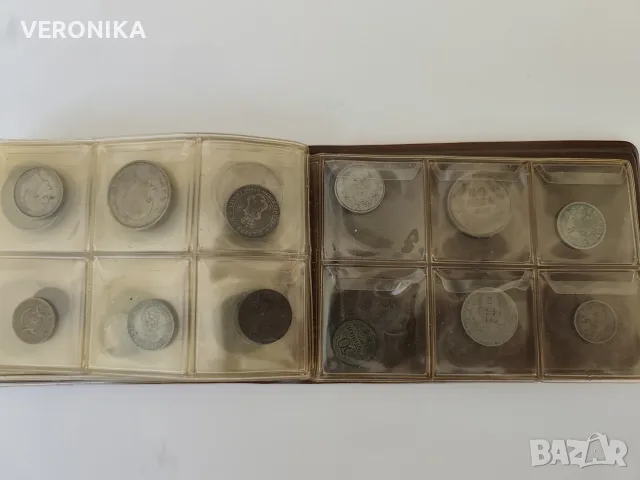 Отличен класьор с  царски монети -48броя, снимка 4 - Нумизматика и бонистика - 55631117