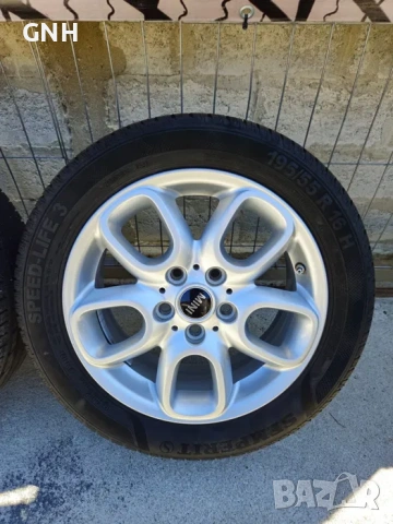 Джанти Mini 16 цола 5х112 , 6.5j , et54 195/55/16 Vw Audi Seat Skoda, снимка 5 - Гуми и джанти - 54483950
