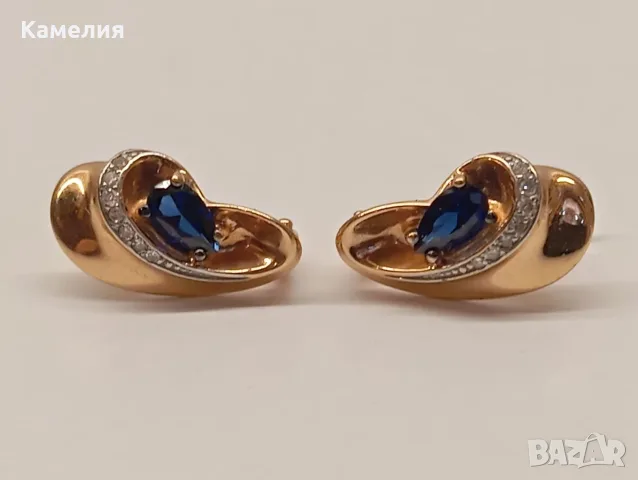 Руско злато. Обеци , снимка 2 - Обеци - 55642978