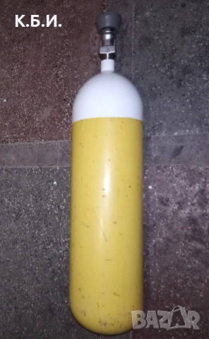 Продавам желязни бутилкаи 2 броя - 6L - 300 BAR - АТМОСФЕРИ работно налягане, снимка 3 - Газово оръжие - 54068828
