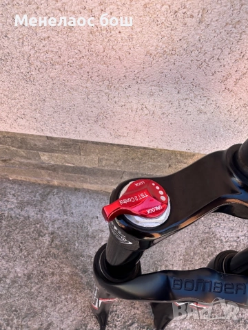 Marzocchi Bomber с lockout + rebound  Цена 70 евро, снимка 3 - Части за велосипеди - 54364354