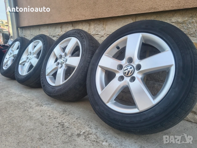 5x112 - 16 цола 5х112 Golf 5 6 7 - 5 x 112, снимка 3 - Гуми и джанти - 54305436