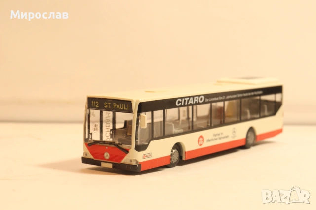 RIETZE H0 1/87 MERCEDES АВТОБУС МОДЕЛ КОЛИЧКА ИГРАЧКА, снимка 3 - Колекции - 54028937