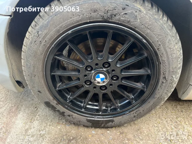 Продавам лети джанти 16-ки с нови всесезонни гуми 205/55/16