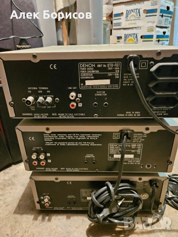 Уредба Denon F-07, снимка 4 - Аудиосистеми - 54907755