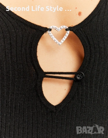 Tally Weijl нова къса дамска рокля със сърце р-р XXS, XS, S, M, снимка 4 - Рокли - 54072489