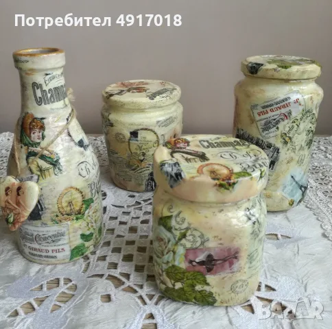 Ръчно изработени изделия с декупаж
