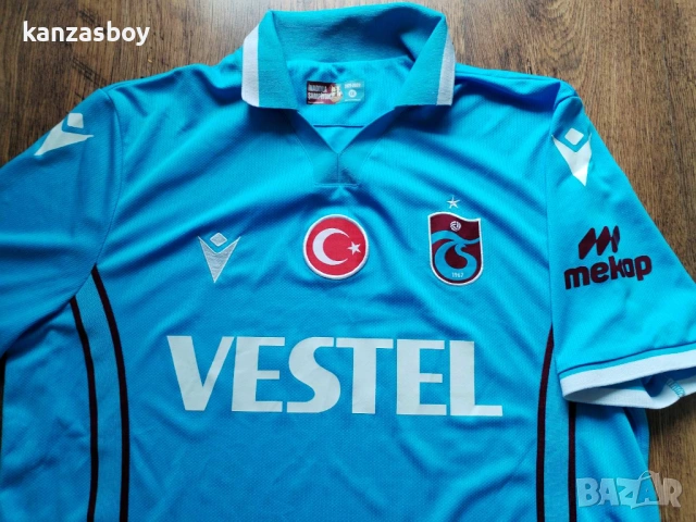 trabzonspor x Macron away 2021-22 - колекционерска футболна тениска КАТО НОВА 2ХЛ