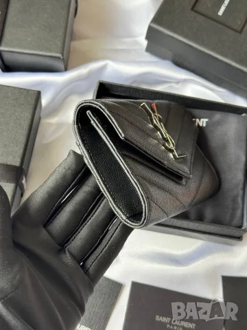 Saint Laurent Monogram Envelope Compact Wallet , снимка 4 - Портфейли, портмонета - 55417633