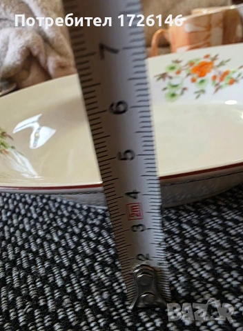 Порцеланова чиния на Дянко Стефанов , снимка 5 - Чинии - 54352302