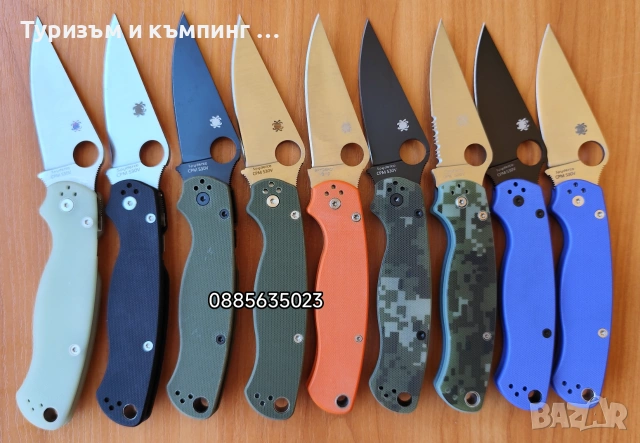 Spyderco Paramilitary 2 C81, снимка 2 - Ножове - 41628004