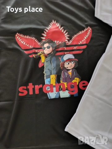 Нови тениски Stranger things, снимка 6 - Детски тениски и потници - 51064839