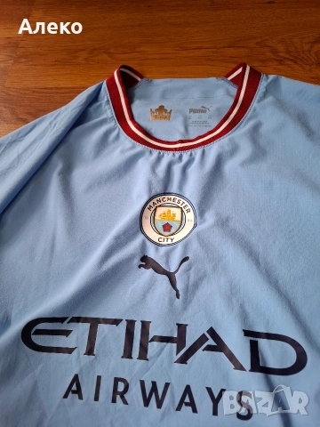 puma Manchester City футболна тениска 2XL размер. , снимка 5 - Футбол - 54482540
