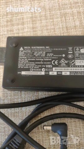 Адаптер 19V 6,32A 120W букса 5,5ммХ2,5мм Asus, снимка 2 - Лаптопи за игри - 55251996