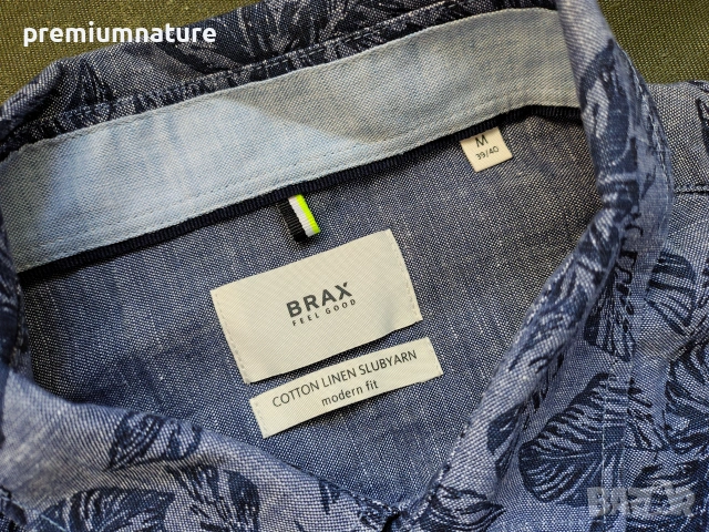 🧭 Brax / мъжка риза, снимка 9 - Ризи - 54961990