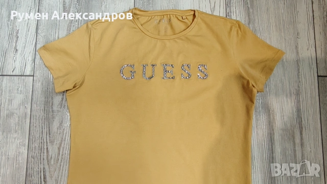 Дамска тениска GUESS Los Angeles размер S, снимка 5 - Тениски - 54994350
