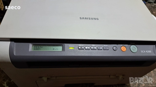 Лазерен принтер-скенер 3 в 1 Samsung SCX-4200, снимка 4 - Принтери, копири, скенери - 54378119